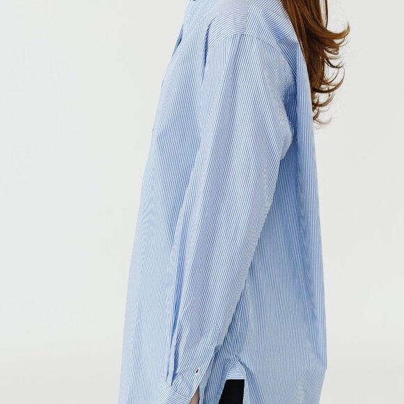 Studio Nicholson Cici Banker Stripe Shirt - Picture 4 of 5